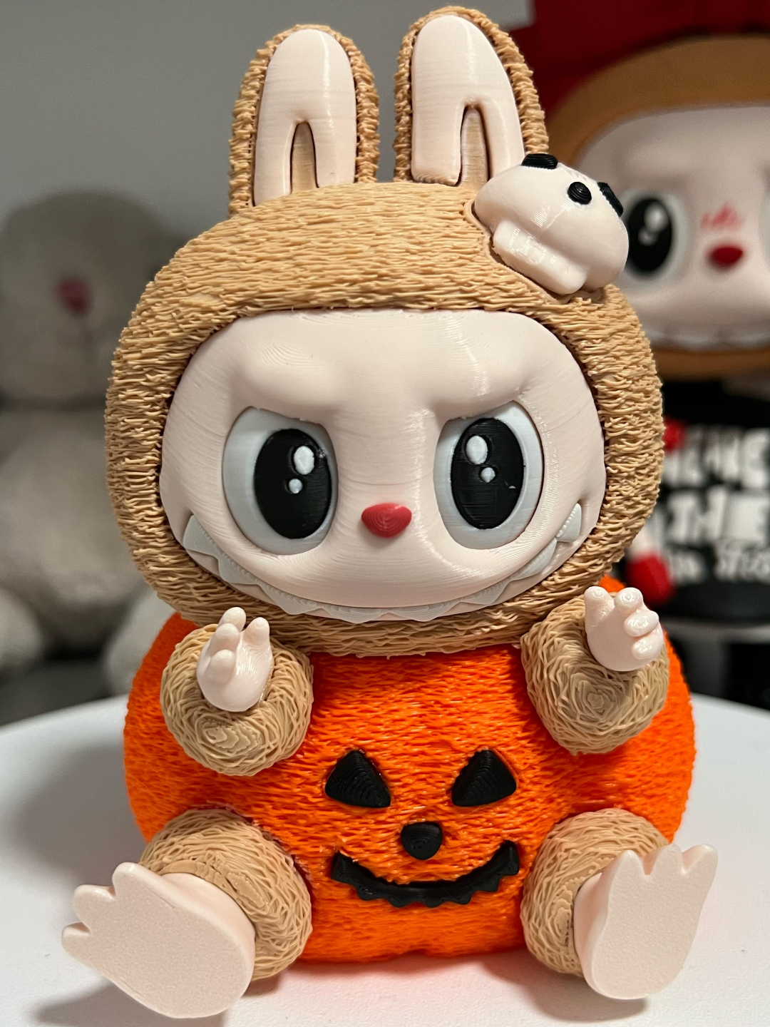 🎃 Labubu Halloween – Figurine imprimée en 3D 🧡 Édition spéciale !