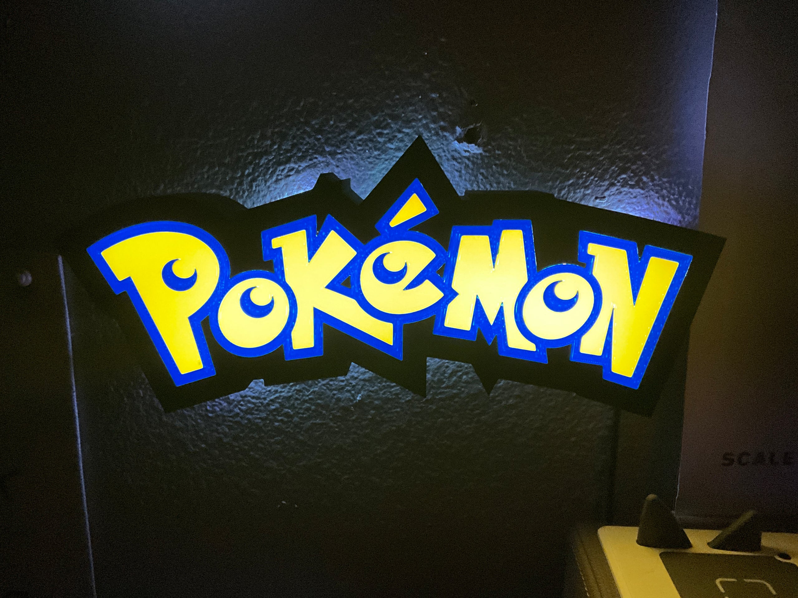 ✨ Boîte à lumière “Pokémon” 23 cm – Imprimée en 3D ✨