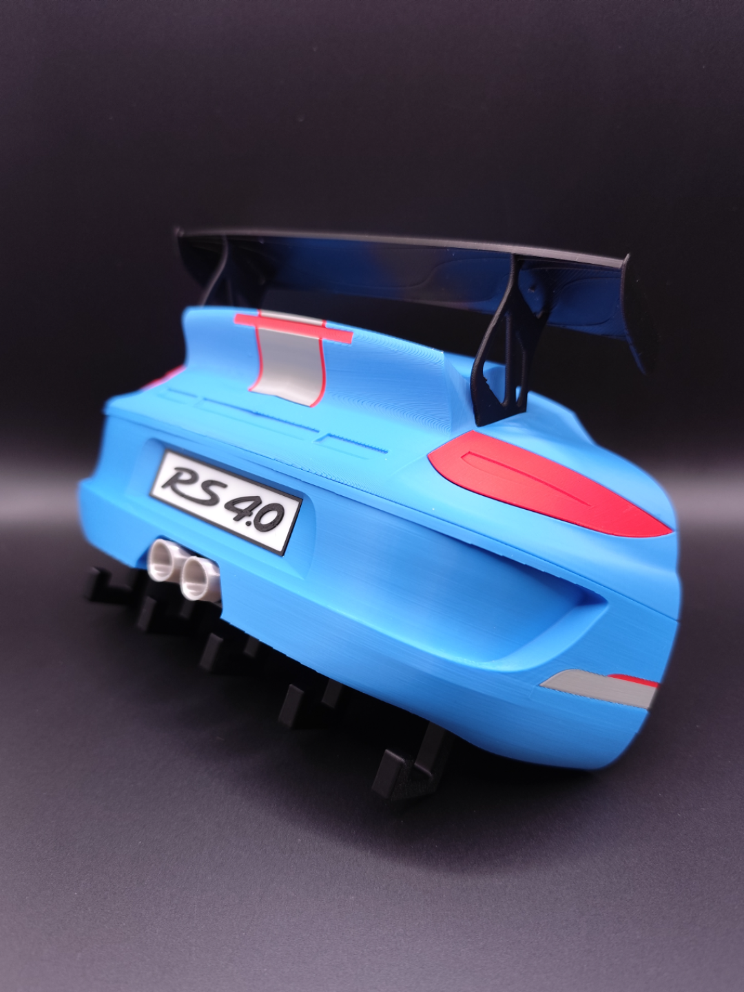 🏎️ Porte-clés mural Porsche GT3 RS4 – Impression 3D unique !