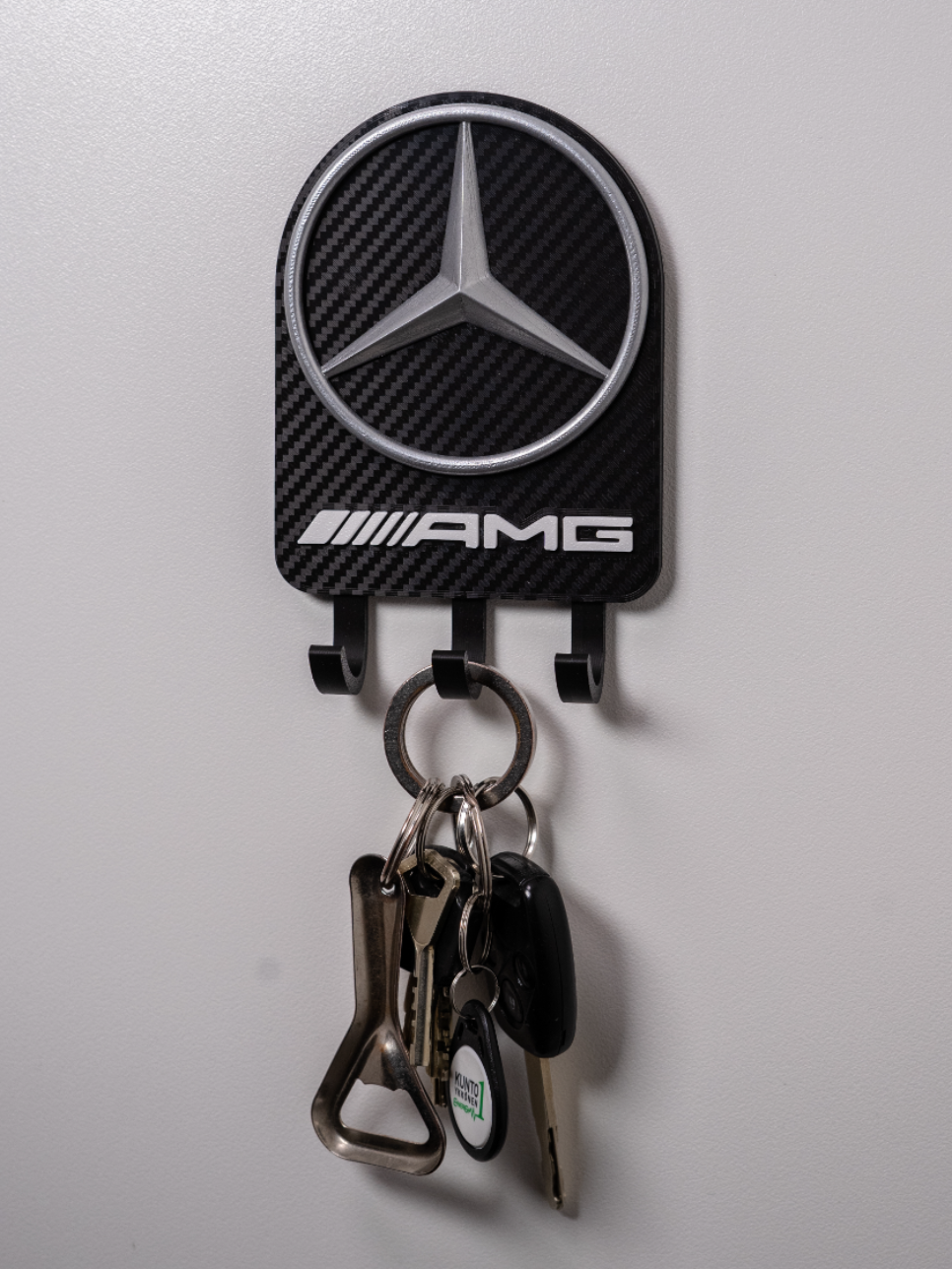 🔩 Porte-clés mural Mercedes AMG – Impression 3D