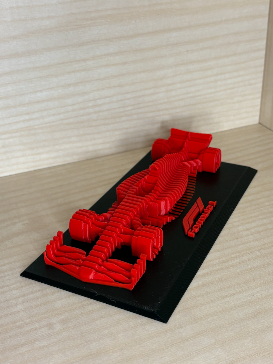 🏎️ Sculpture F1 3D personnalisable – Pièce unique en impression 3D 🏎️