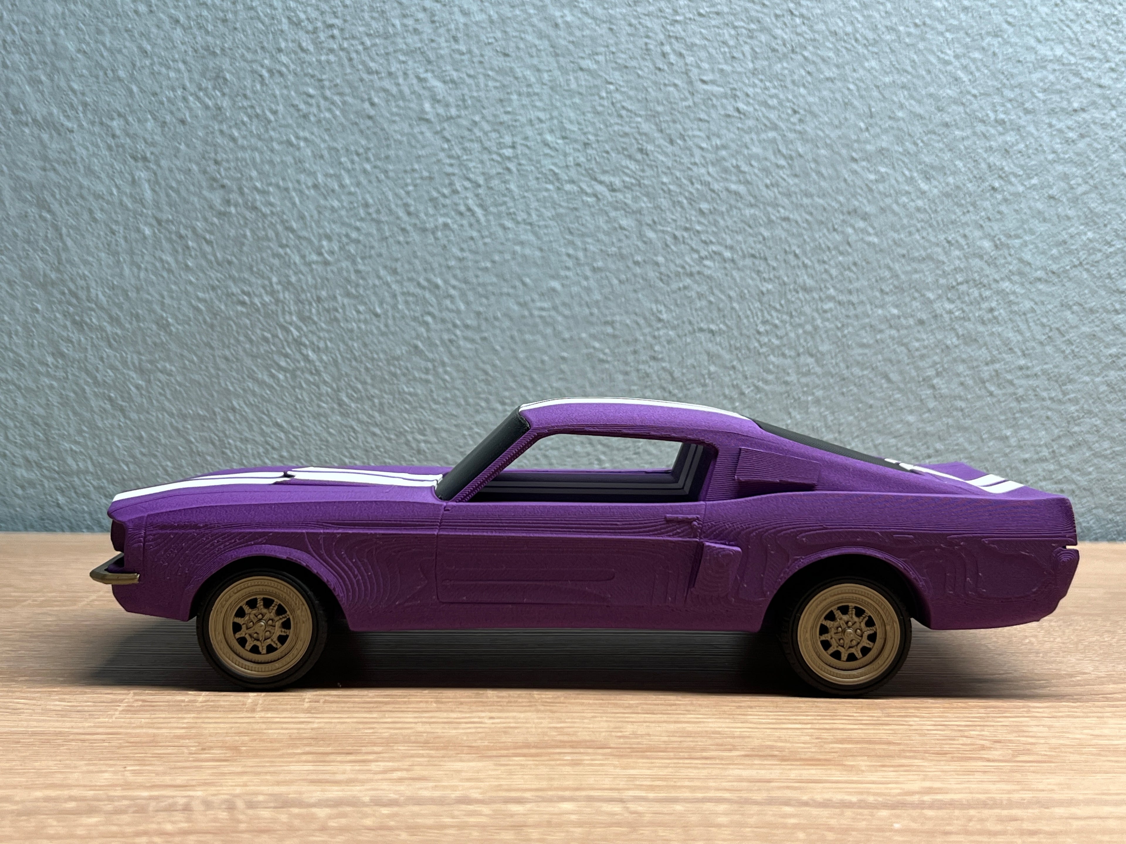🐎 Shelby Mustang GT500 1967 – Modèle 3D personnalisable (23 cm)