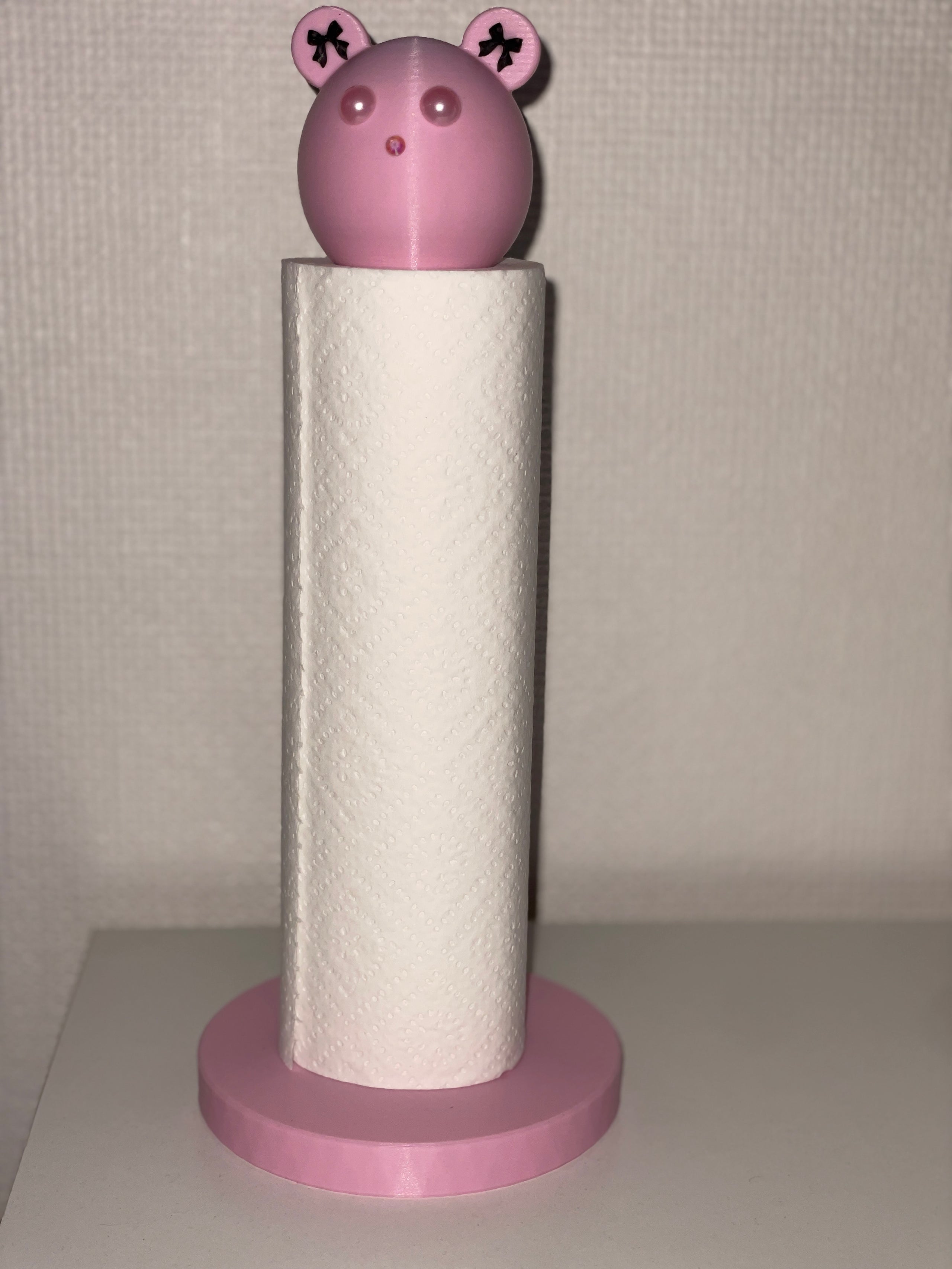 🌀 Support de porte-essuie-tout imprimé en 3D – Personnalisable !