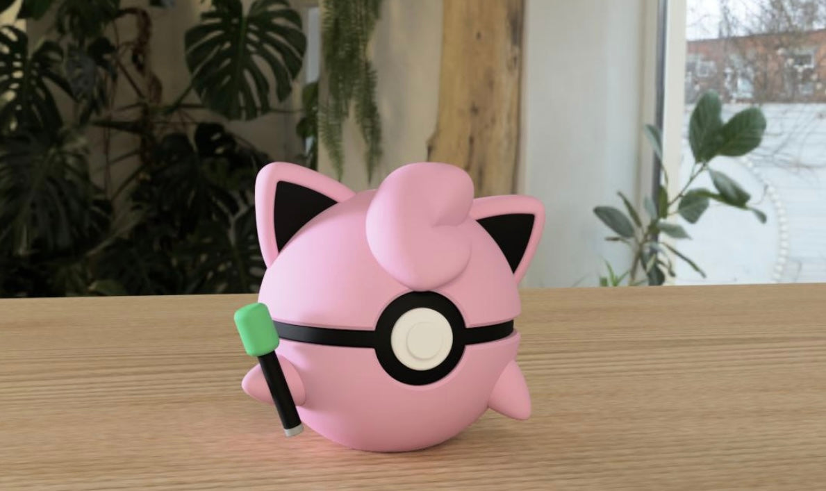 🎯 Pokéball 3D Personnalisable – Pour Fans de Pokémon ! 🎯
