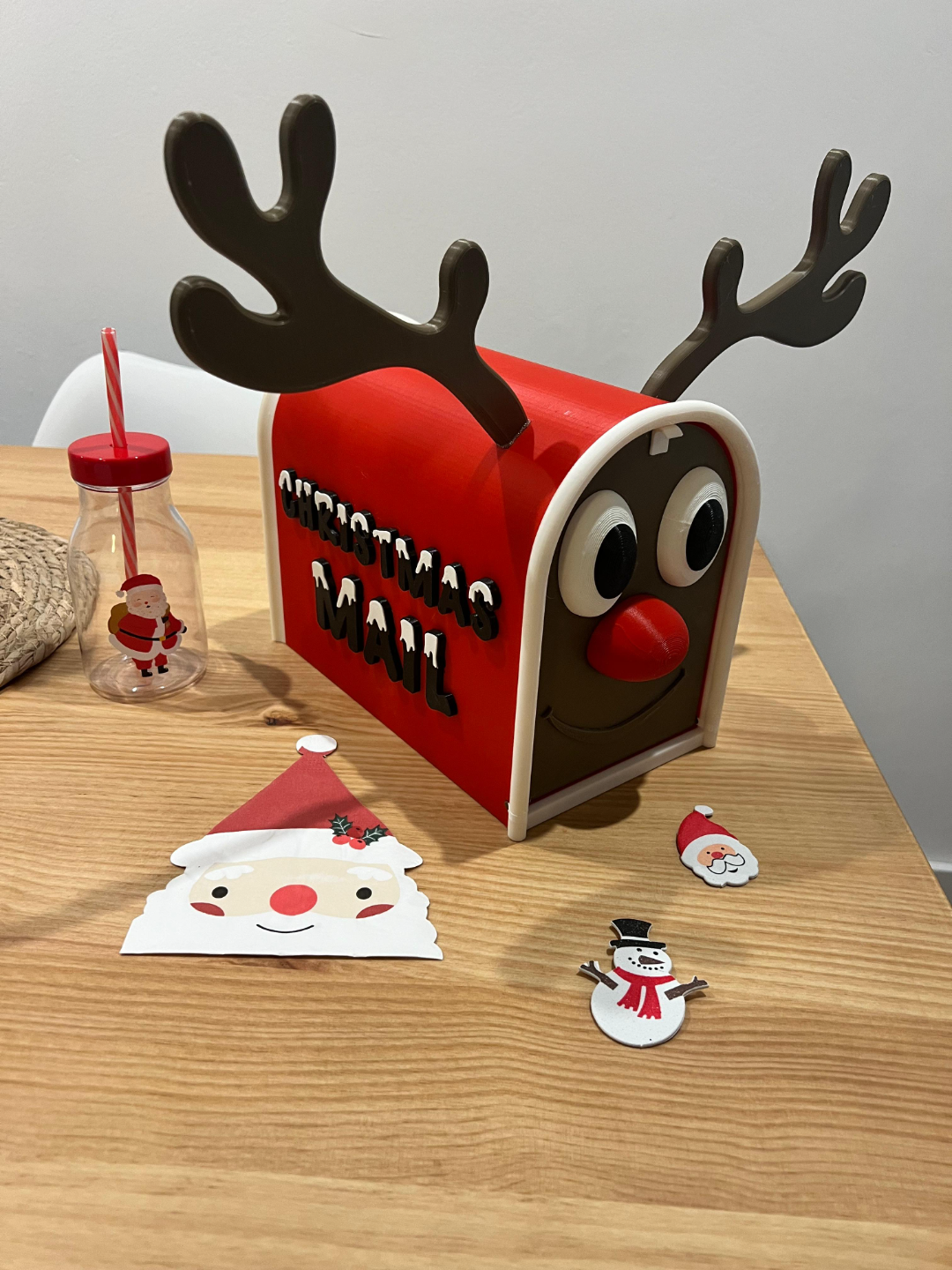 🎅 Boîte aux lettres du Père Noël – Impression 3D 🎁