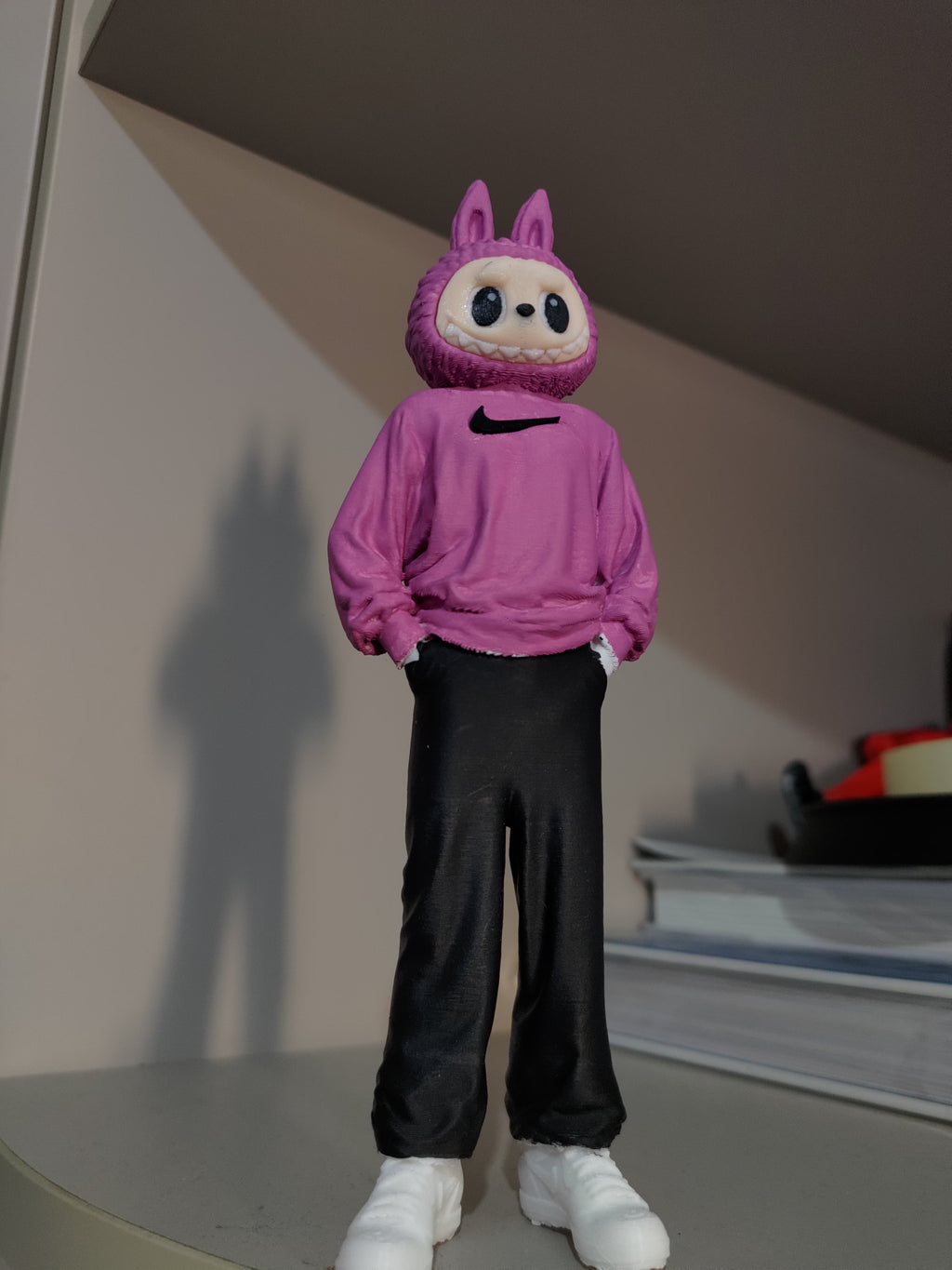 🔥 Labubu 20 cm – Style Urbain – Imprimé en 3D avec Finition Premium 🔥