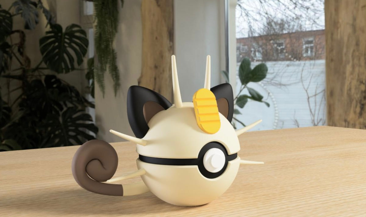 🎯 Pokéball 3D Personnalisable – Pour Fans de Pokémon ! 🎯