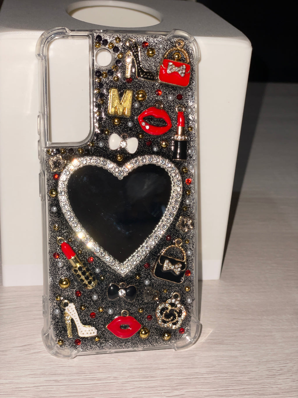 💎 Coque de téléphone personnalisée glamour et chic 💄✨(dispo pour toutes marques)