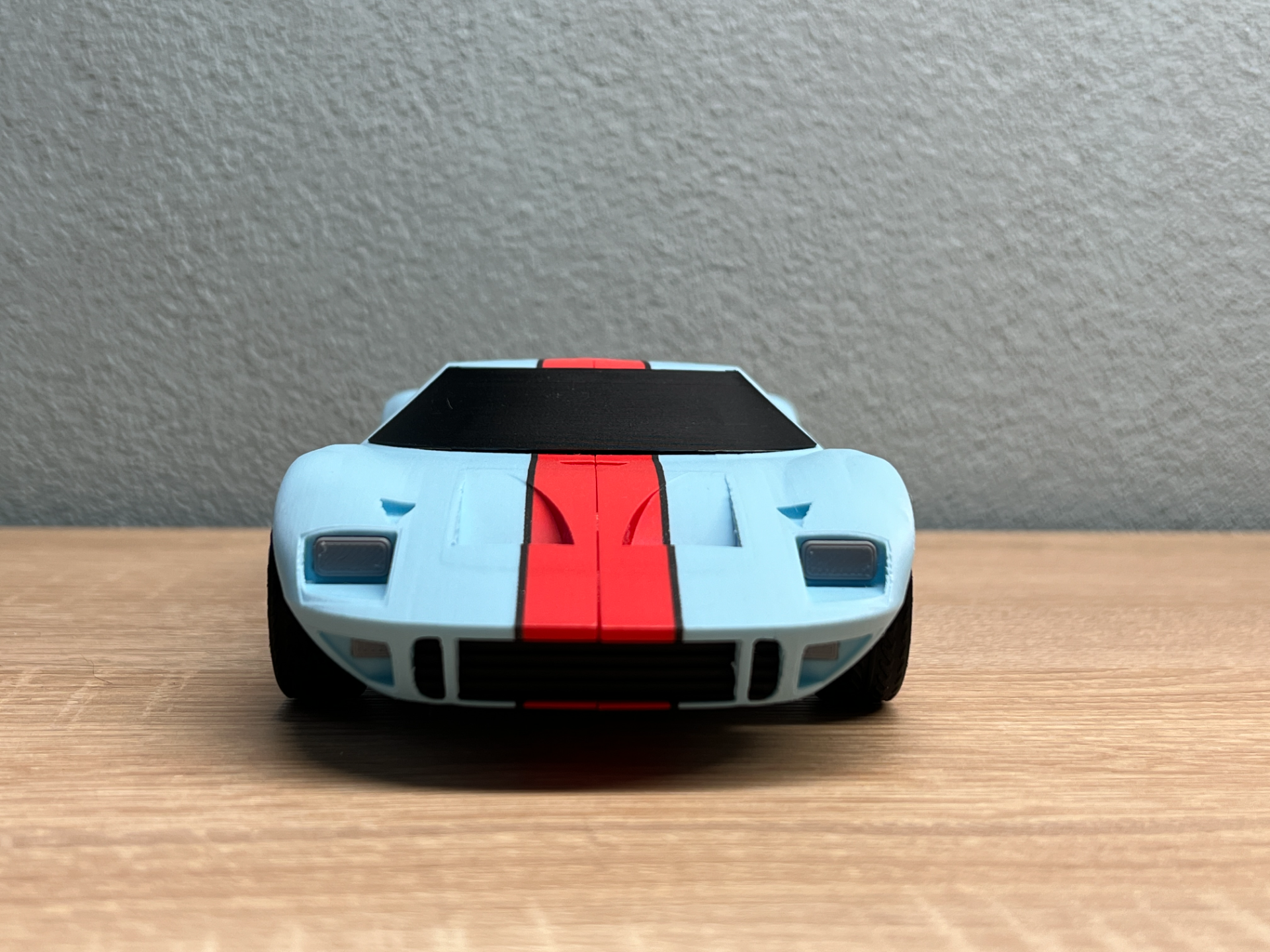 🏆 Ford GT40 Le Mans 1966 – Modèle 3D personnalisable (23 cm)