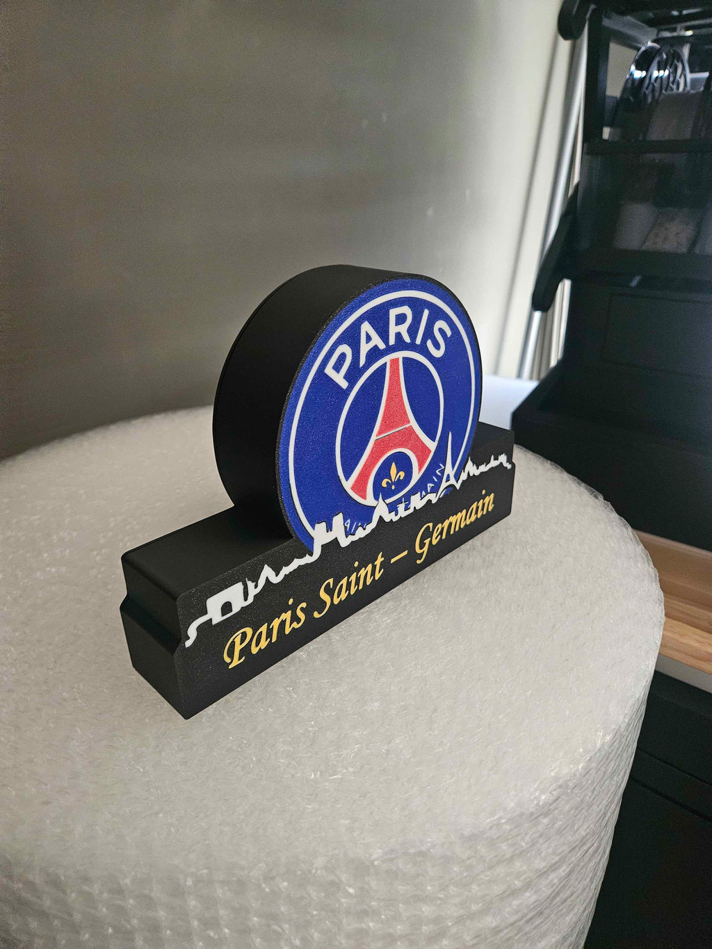 🏙️ Support décoratif lampe Paris Saint-Germain (PSG) – Impression 3D ⚽️