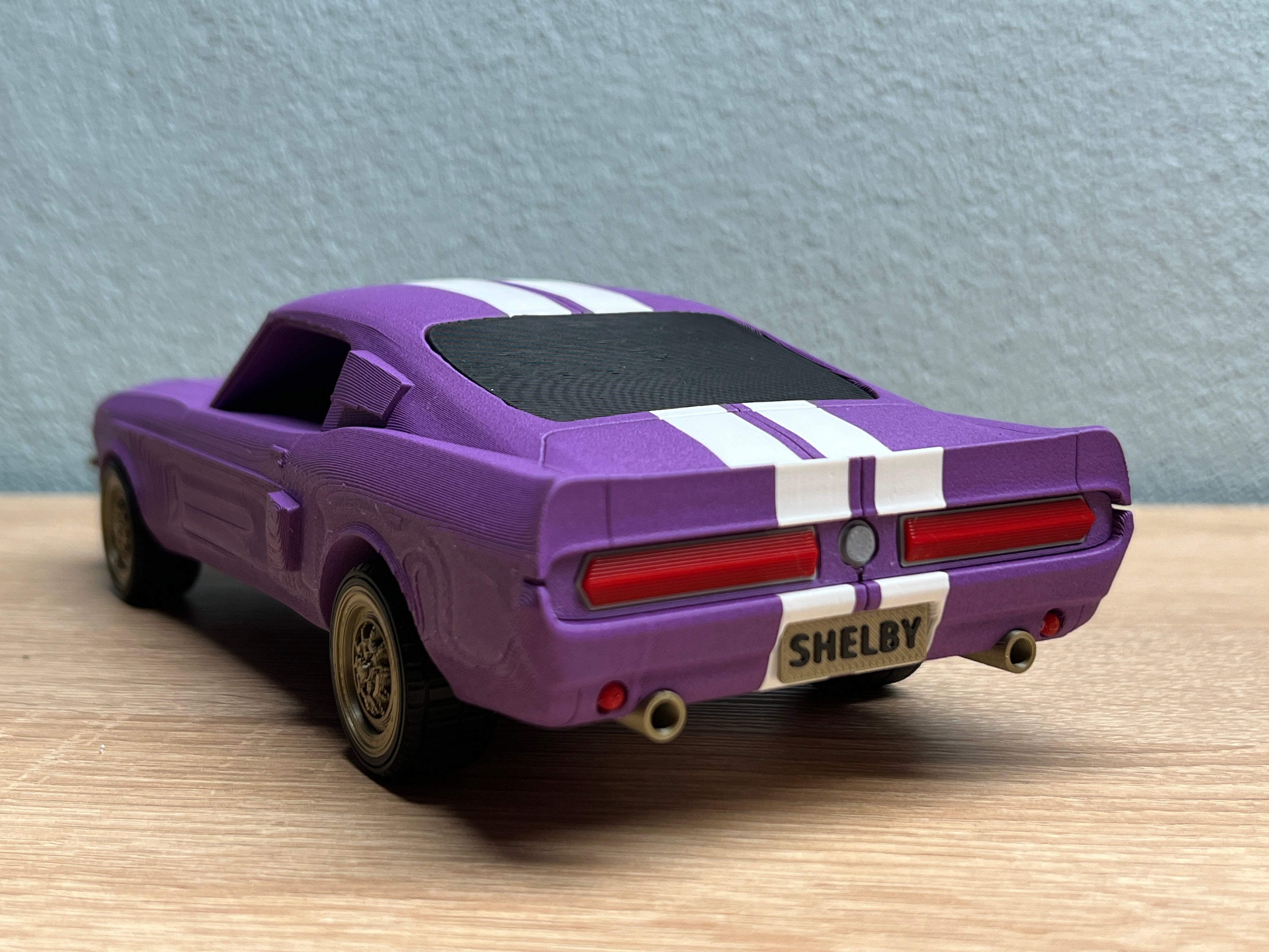 🐎 Shelby Mustang GT500 1967 – Modèle 3D personnalisable (23 cm)