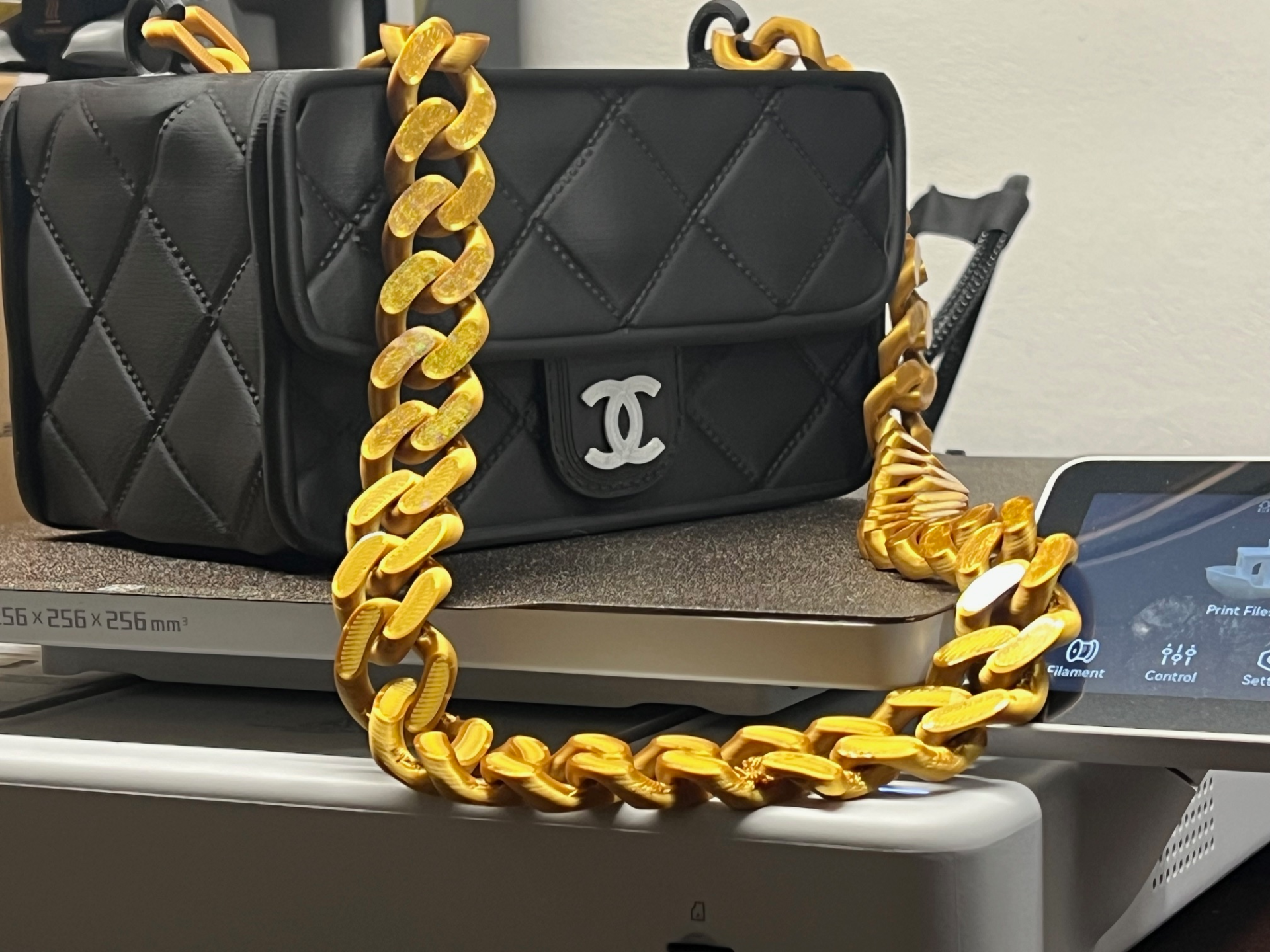🖤 Panier Chanel Fashion – Impression 3D de Luxe 🖤