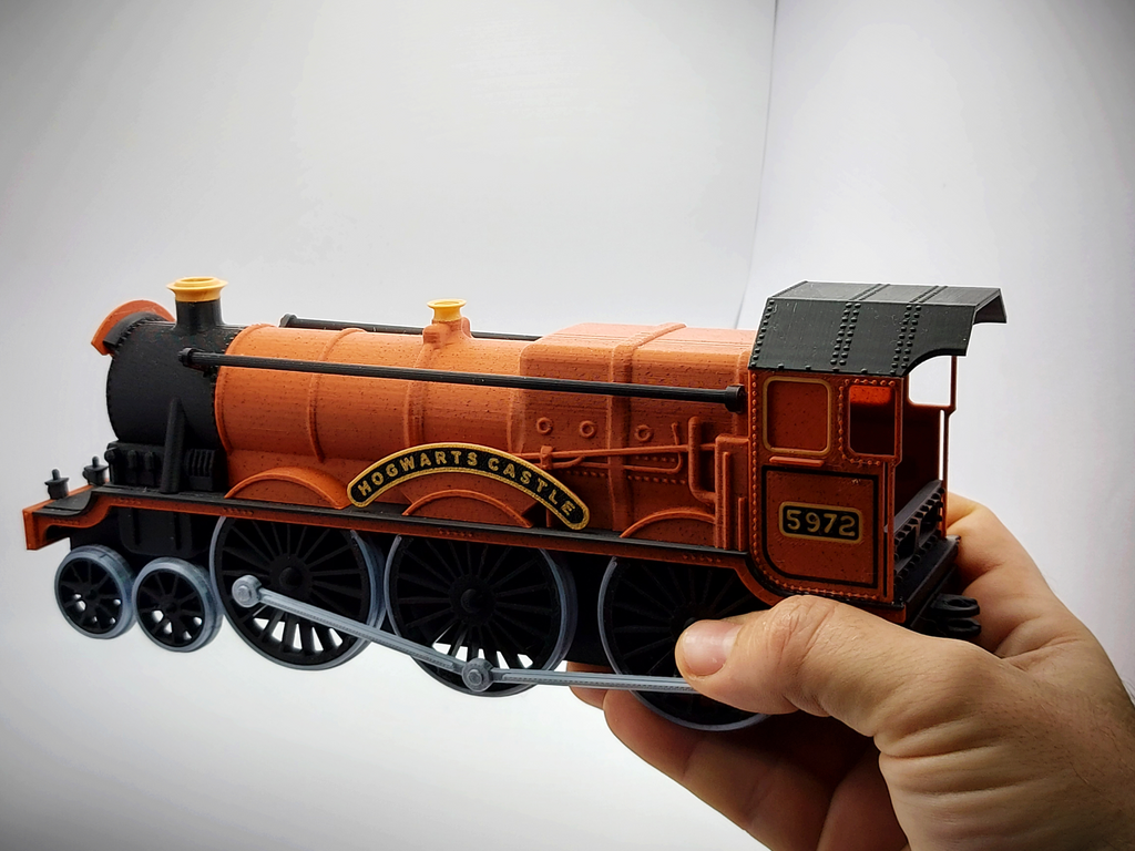 🚂 Train de Poudlard – Express de Poudlard imprimé en 3D 🪄