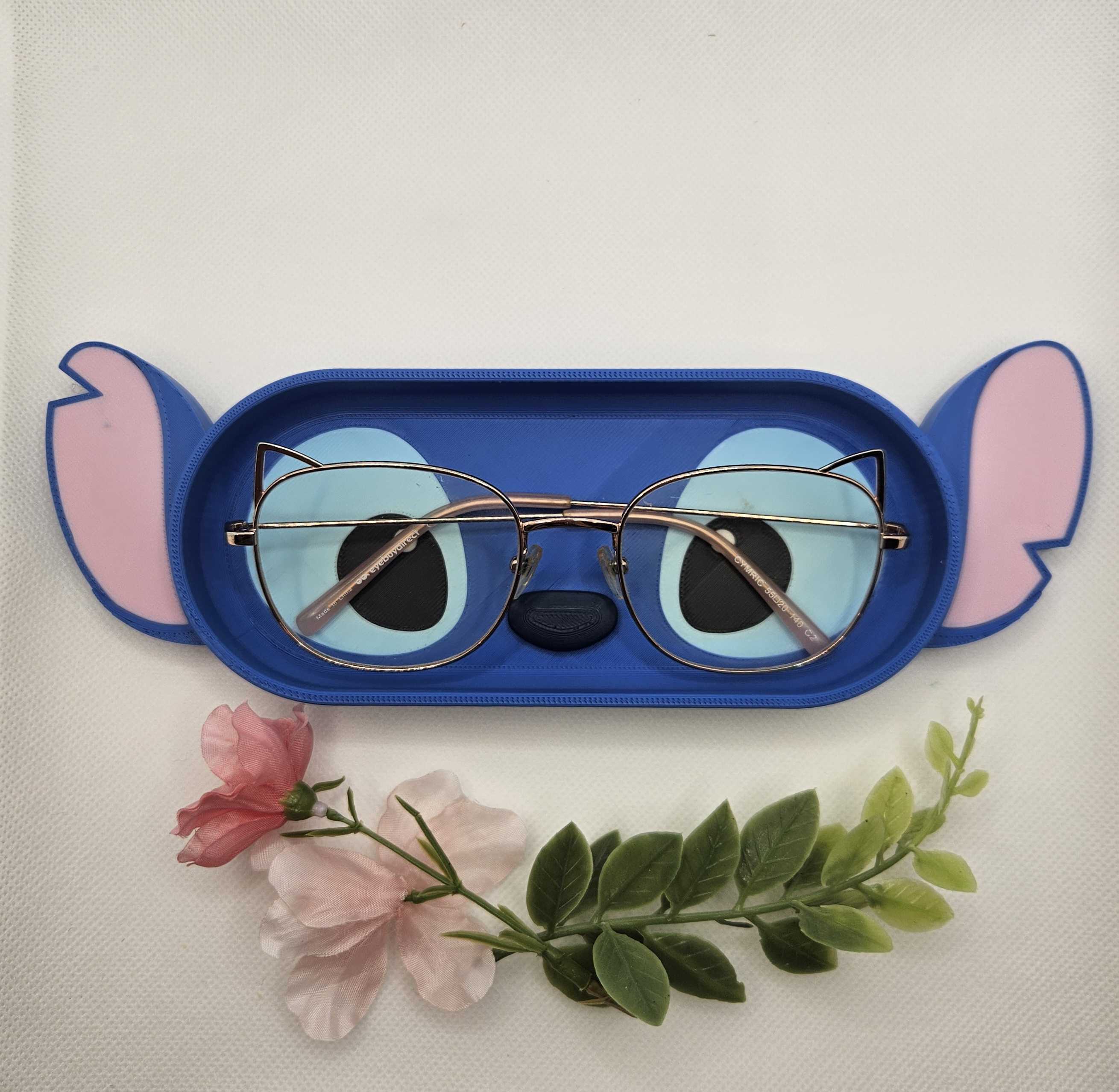 🩵 Support à lunettes Stitch – Impression 3D personnalisée 👓