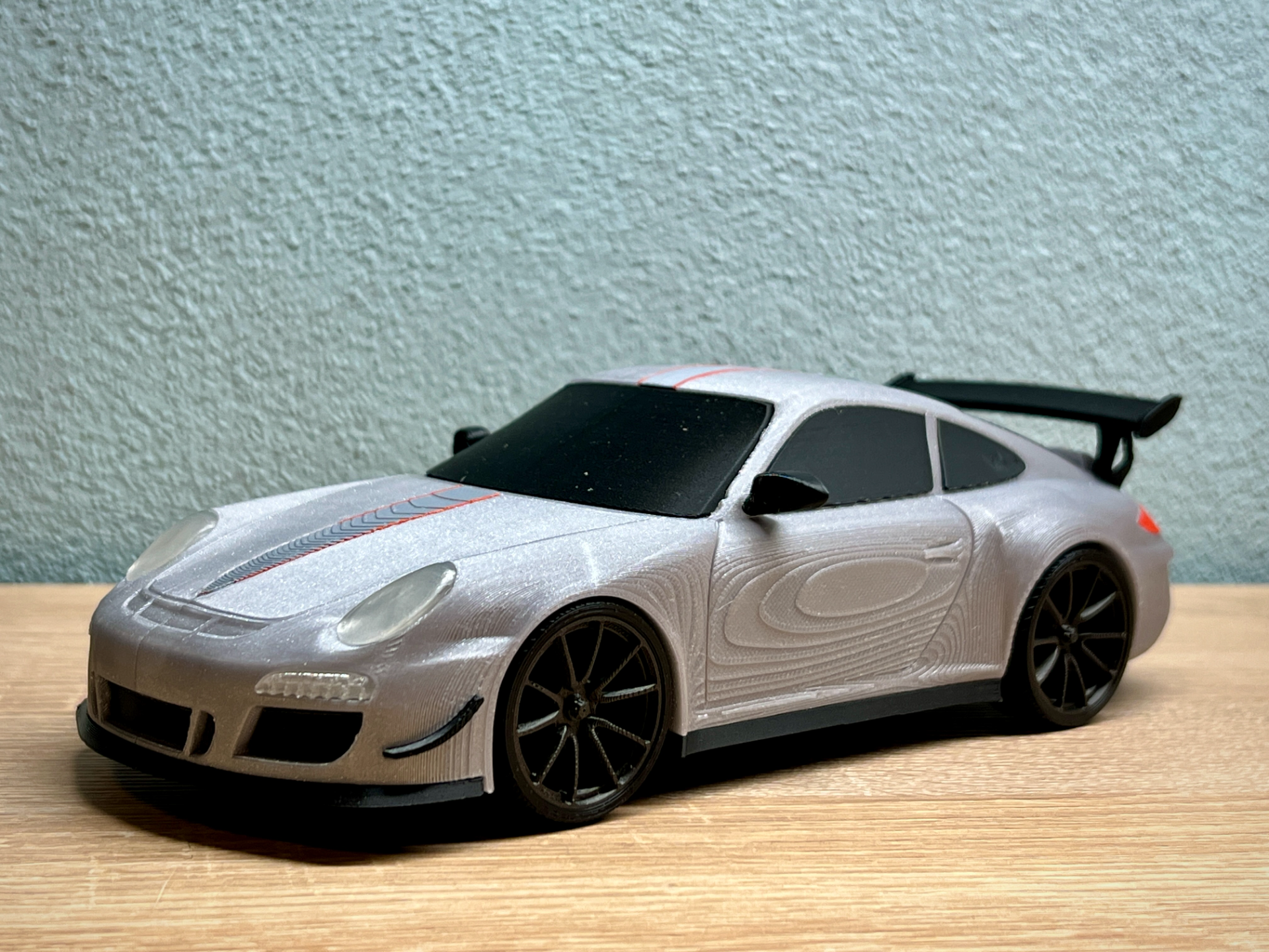 🏁 Porsche 911 GT3 RS 4.0 – Modèle 3D personnalisable (23 cm)