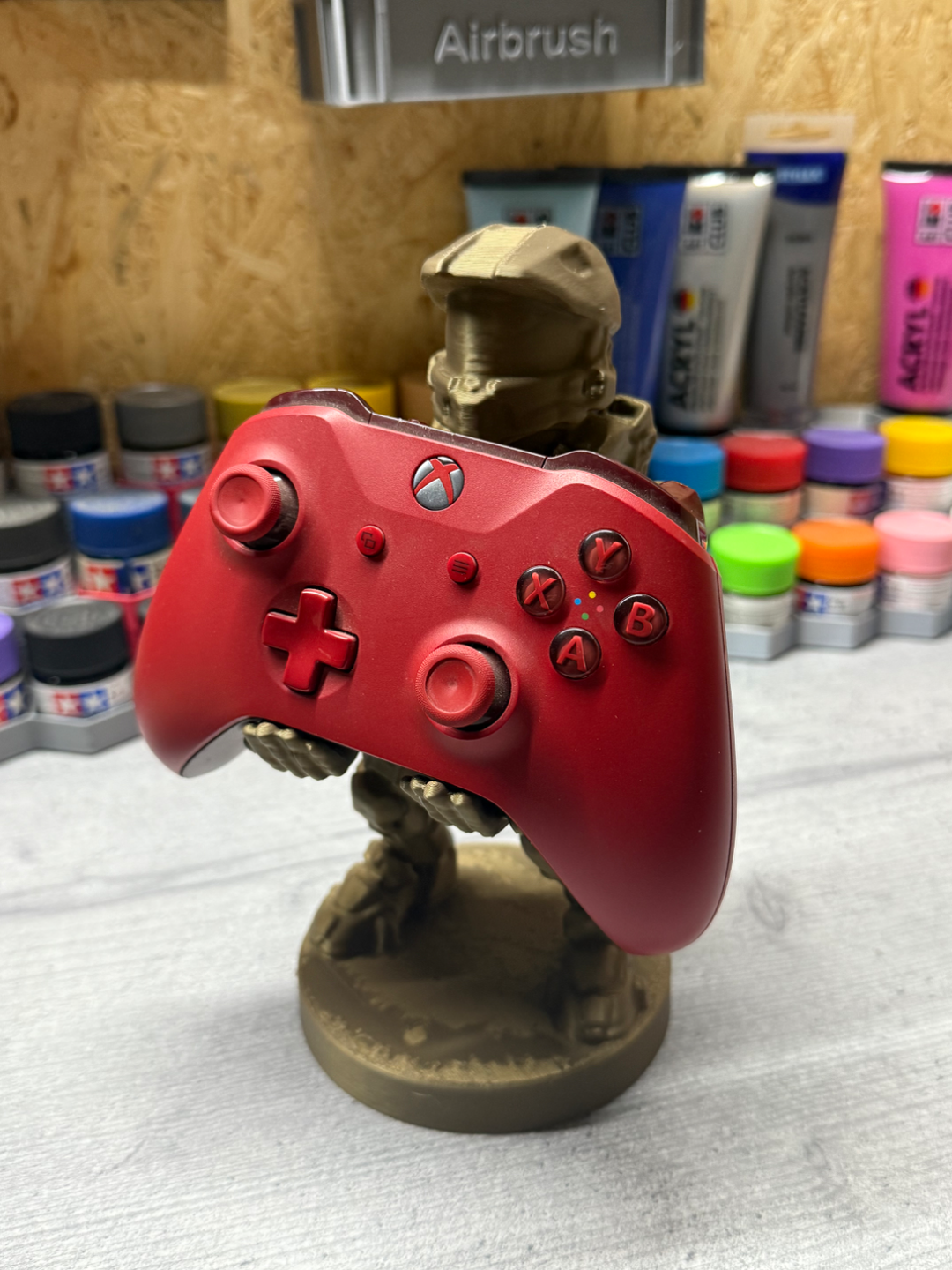 🎮 Support de manette Halo – Édition collector