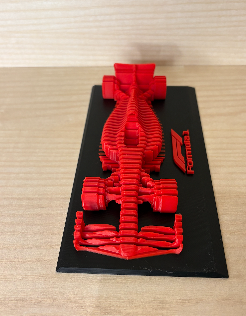 🏎️ Sculpture F1 3D personnalisable – Pièce unique en impression 3D 🏎️