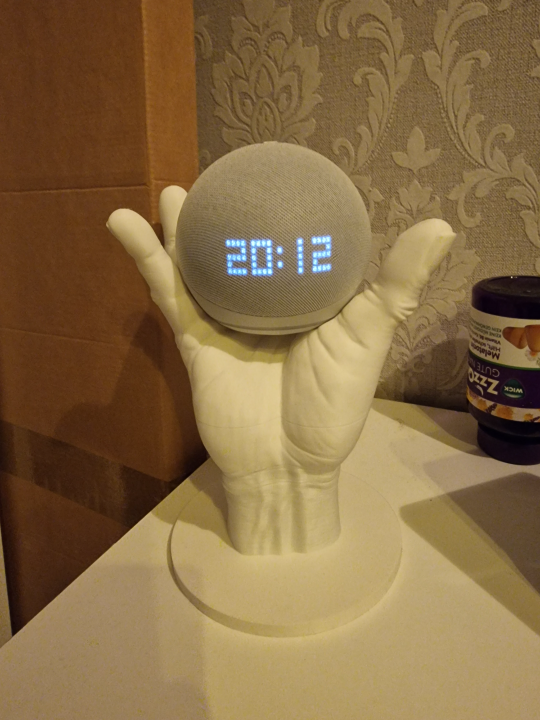 🖐️ Support Alexa en forme de main – Impression 3D unique !
