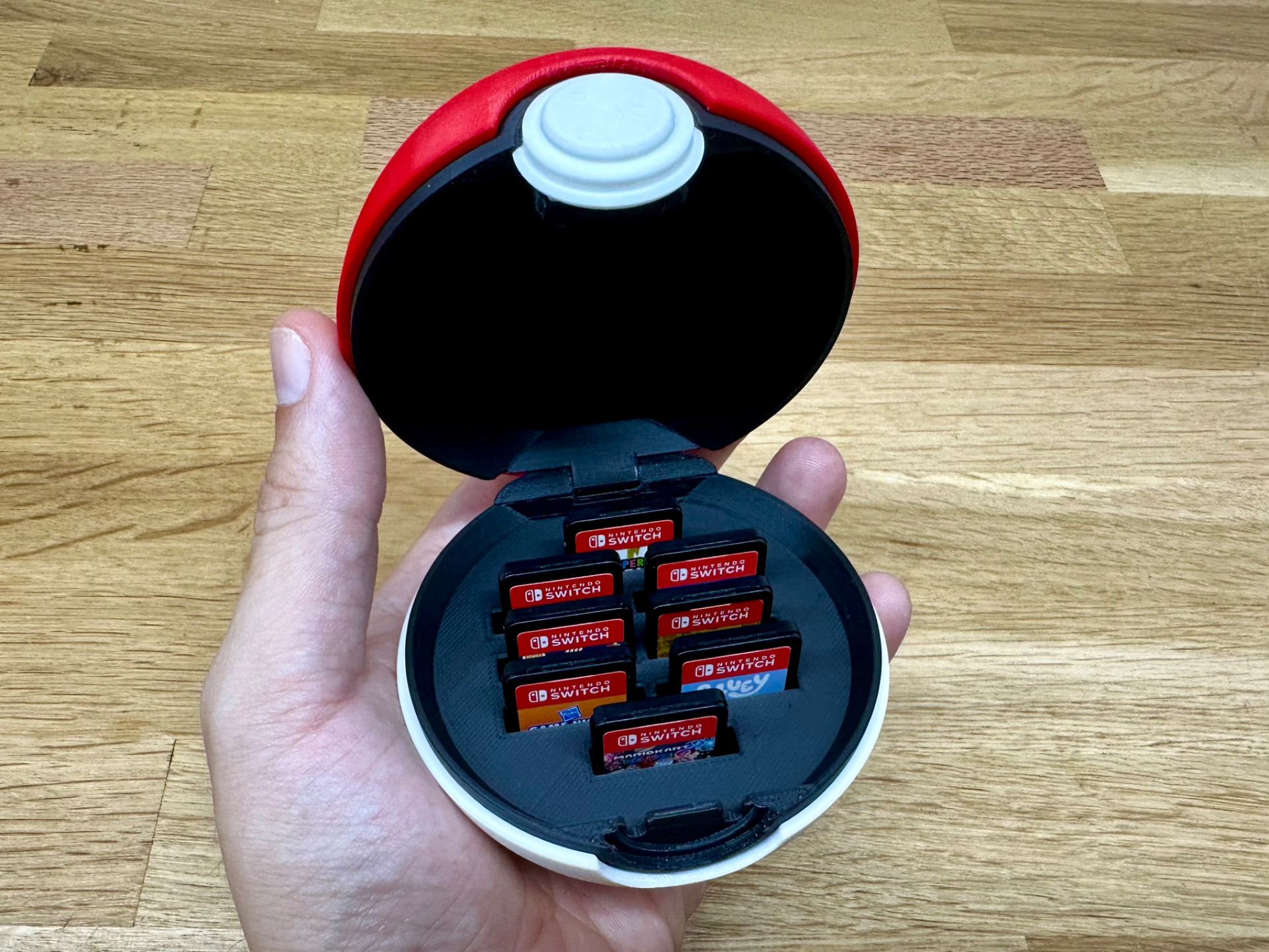 Support de cartouche Nintendo Switch Pokeball