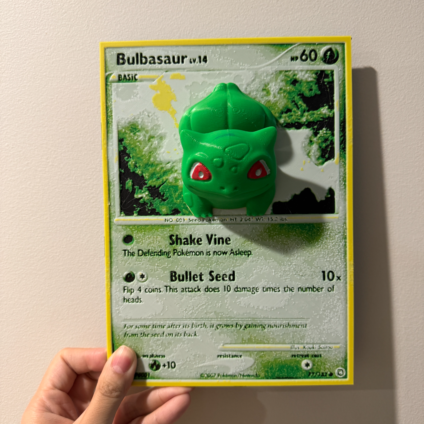 🔥 Carte Pokémon 3D Unique – 24 x 16 cm 🔥