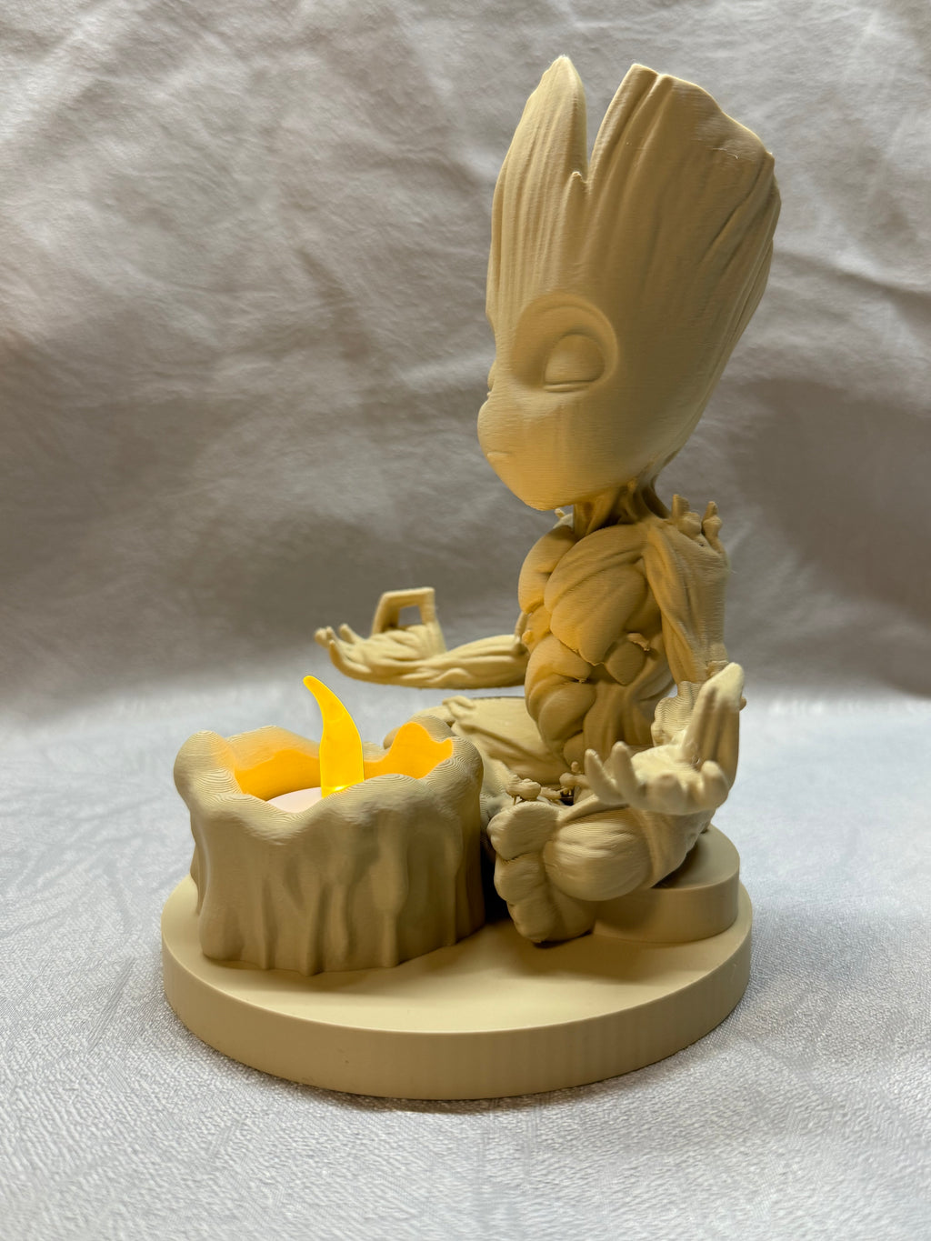 🌱 Figurine Zen BB Groot – Impression 3D personnalisable 🌱