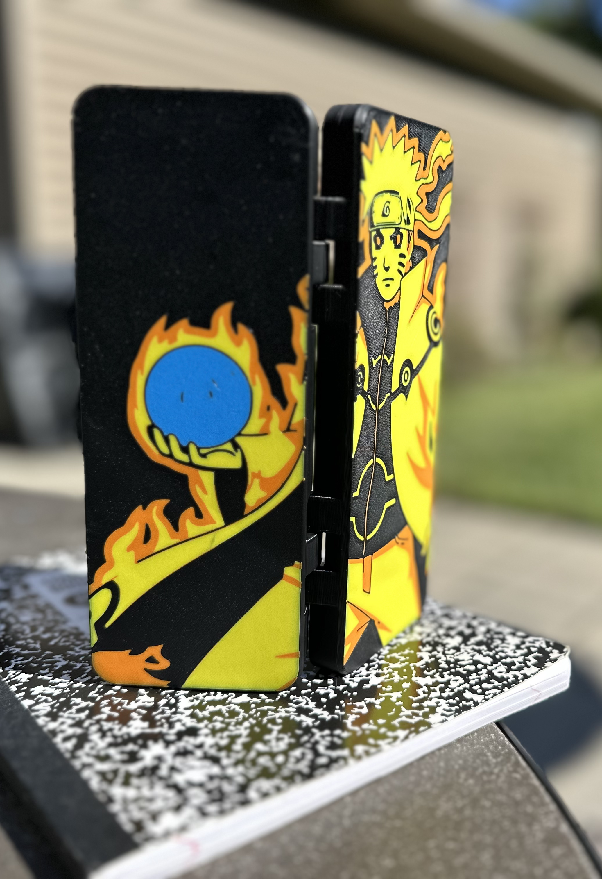 🍥 Boîte à crayons Naruto – 20 cm – Impression 3D – Couleur personnalisable 🍥