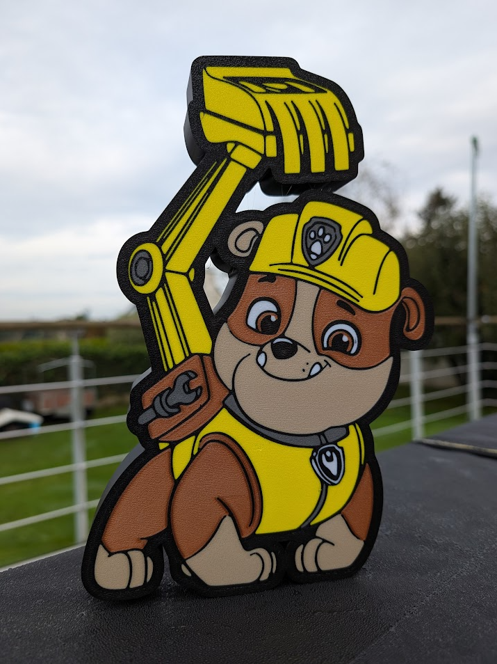 ✨ Boîte à Lumière Pat’ Patrouille – Impression 3D ✨