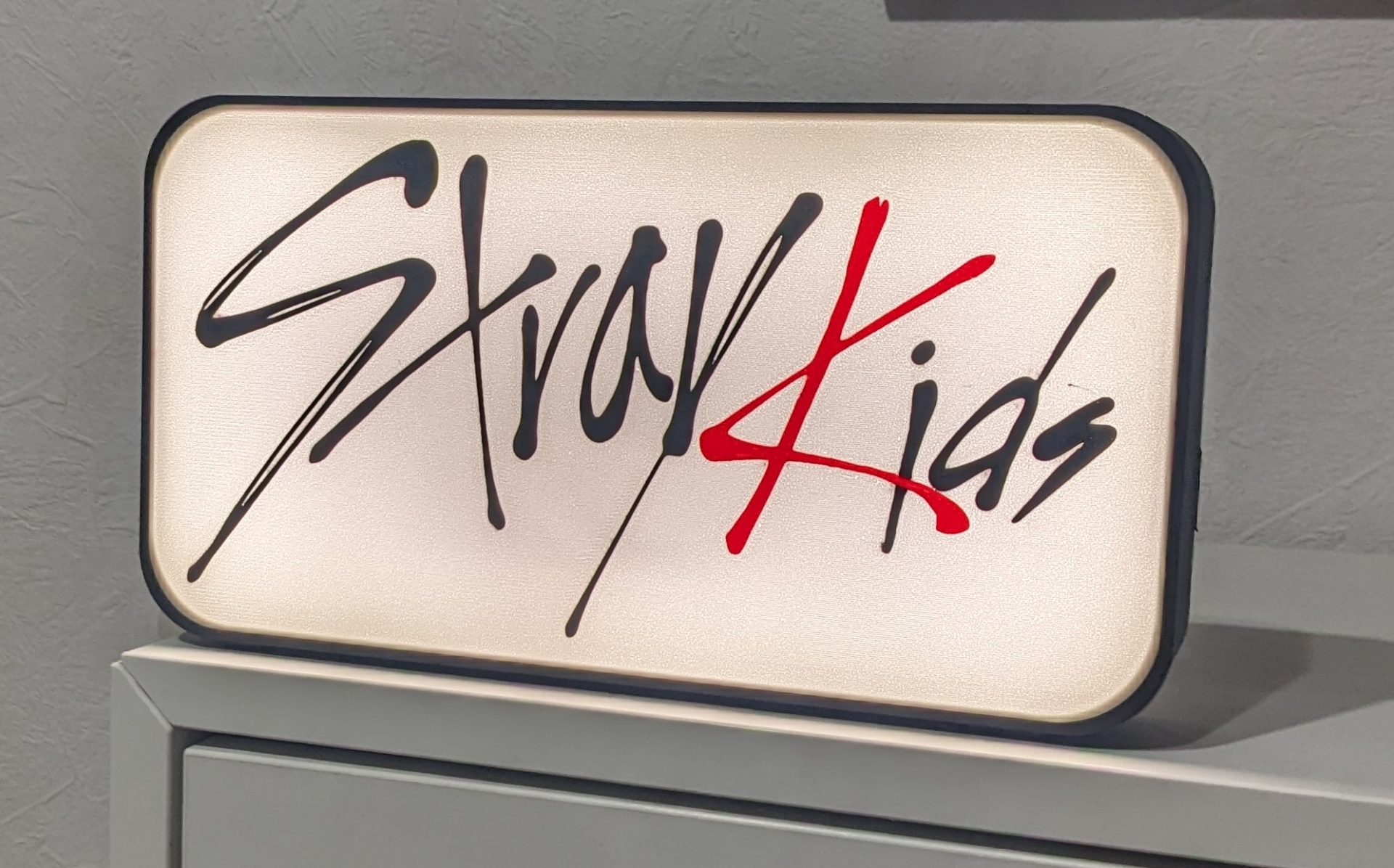 🎵 Boîte à lumière Stray Kids – Impression 3D 🎵