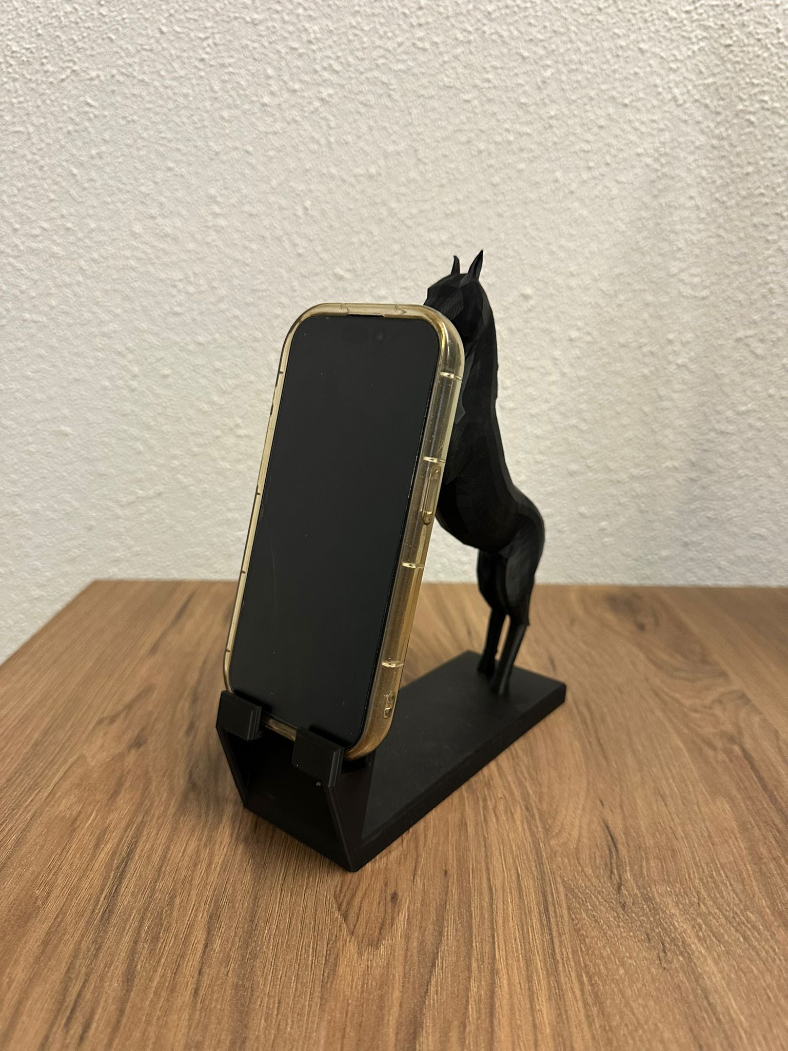 🐴 Support de téléphone avec cheval – Impression 3D – Couleur personnalisable 🐴