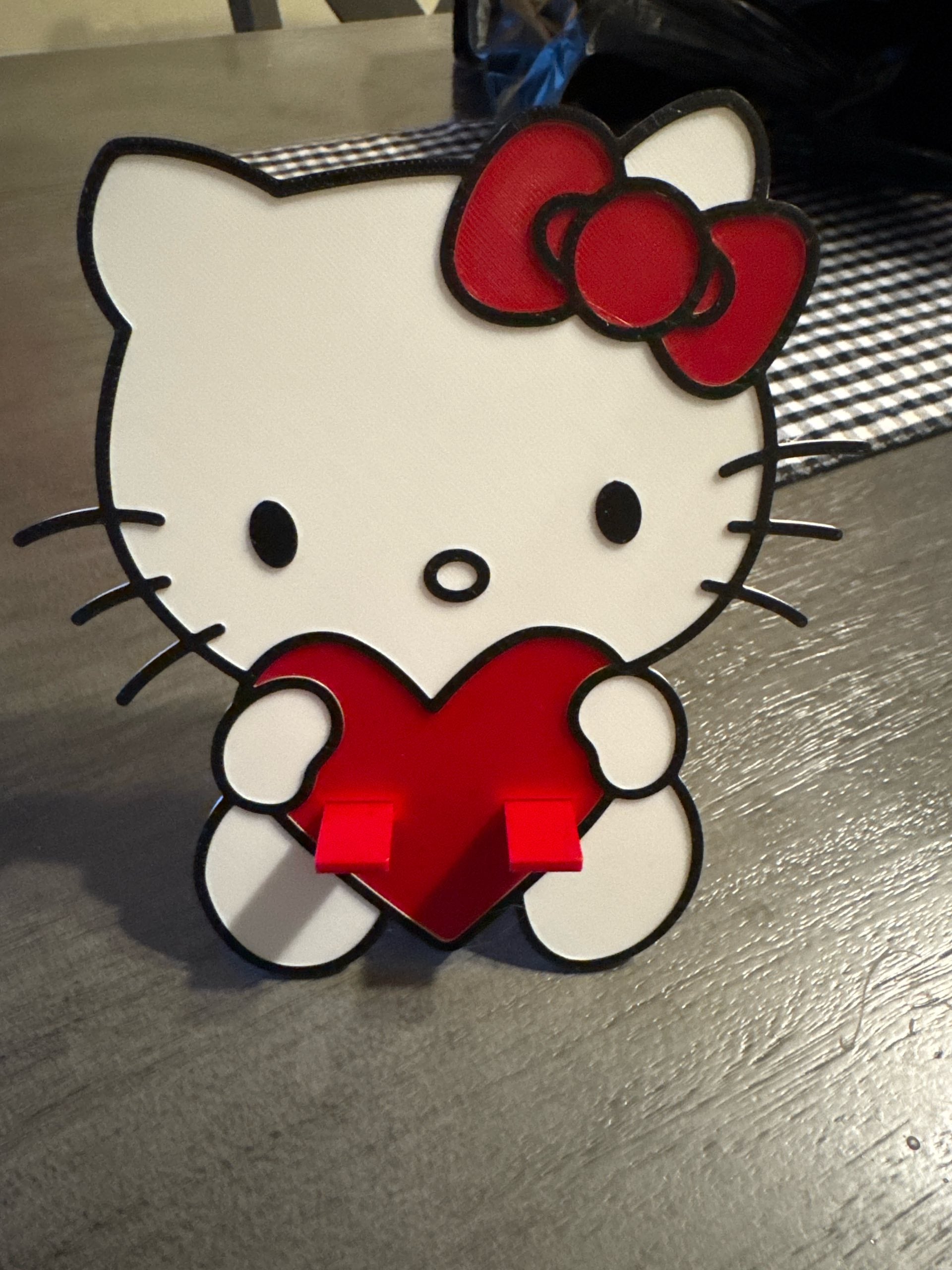 📱✨ Support de téléphone Hello Kitty – Impression 3D personnalisée ✨📱