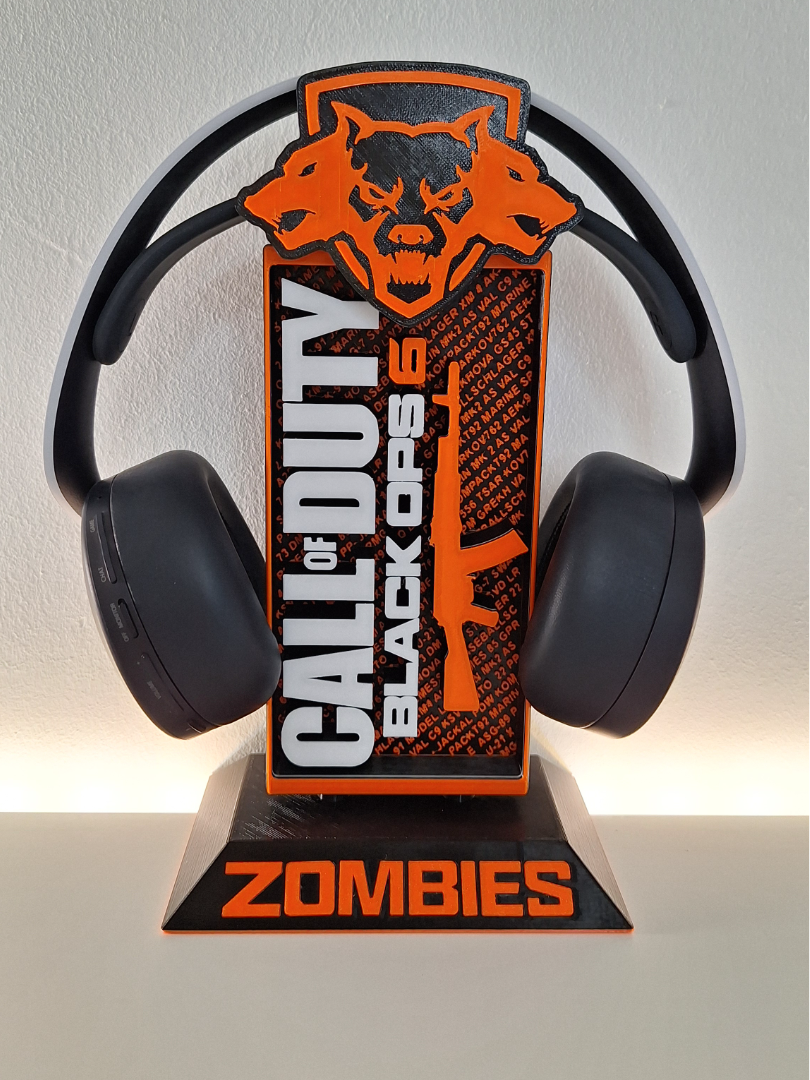 Support de casque Call of Duty Black Ops – Impression 3D