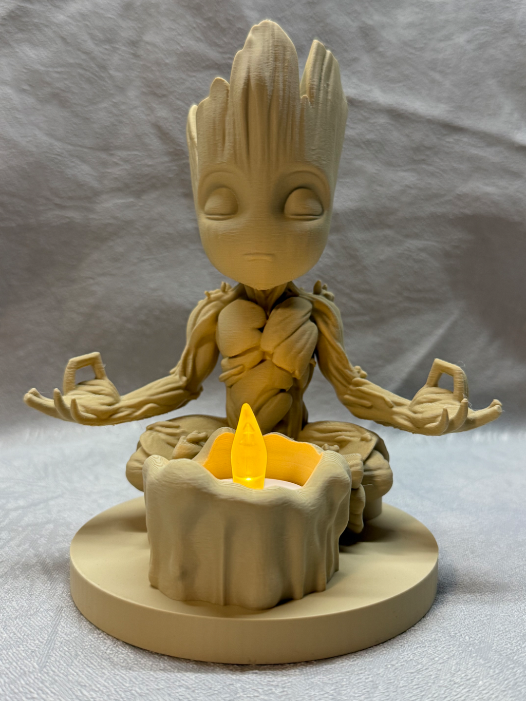 🌱 Figurine Zen BB Groot – Impression 3D personnalisable 🌱