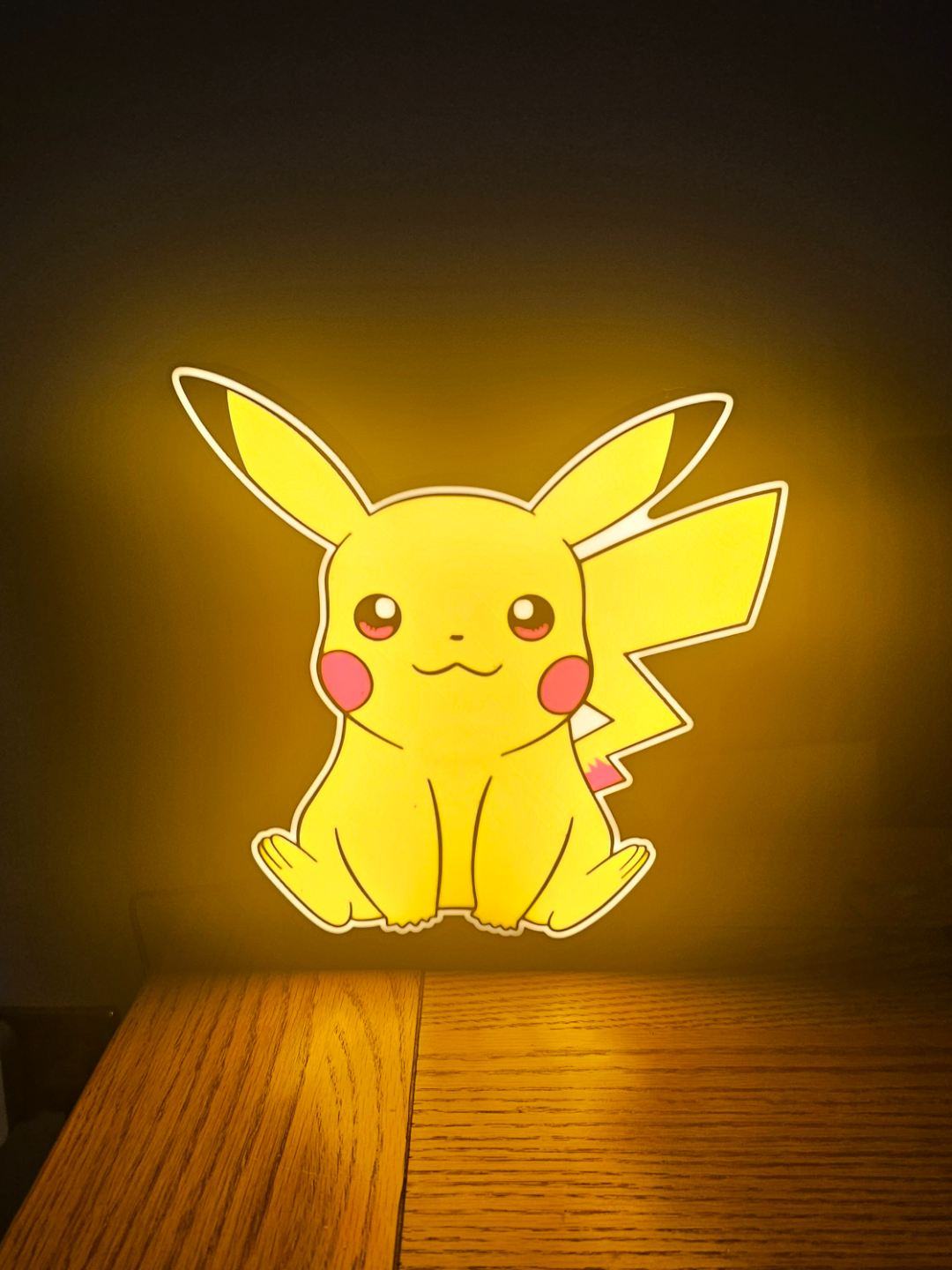 ✨ Boîte à lumière Pikachu – Imprimée en 3D ✨