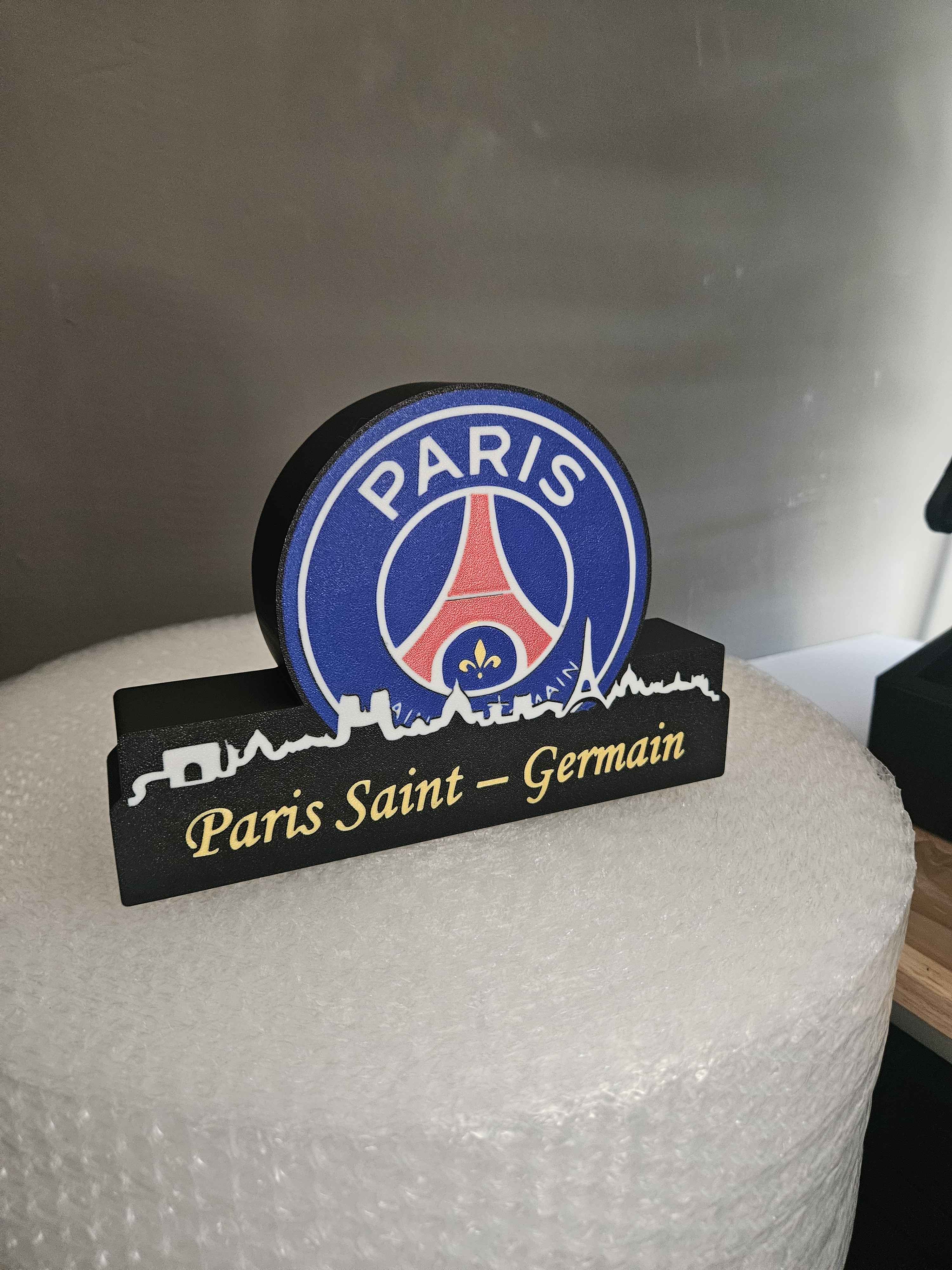 🏙️ Support décoratif lampe Paris Saint-Germain (PSG) – Impression 3D ⚽️